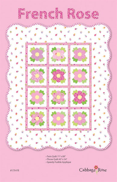Sassy Little Apron Pattern Cabbage Rose – Barbara Brandeburg Art / Cabbage  Rose Patterns